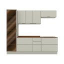 Ver imagem 3 de Cozinha Compacta 5 Peças 100% MDF Fineze Areia e Cinamomo