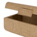 Ver imagem 3 de Caixa Decorativa Caramelo e Dourado 11,5x33,5x23cm