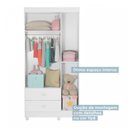 Ver imagem 6 de Quarto de Bebê 100% MDF com Mini Berço E Roupeiro Life 3 Portas