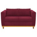 Ver mais imagens de Kit Sofá 2 Lugares e Poltrona Europa Suede Bordô ADJ Decor
