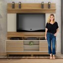 Ver imagem 4 de Estante Home Texas para TV até 60 Polegadas Valdemóveis:Cinamomo/Off