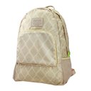 Ver imagem 3 de Mochila Dobrável para Viagem Estampa Listrada Jacki Design Creme