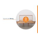 Ver imagem 6 de Cama Casal em Aço Begônia CabeCasa MadeiraOriginals Marrom/Cobre