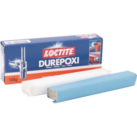 Adesivo Epóxi Bi Componente Durepoxi Cola e Repara Madeira Metal Cerâmica Vidro Loctite 100g