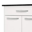 Ver imagem 6 de Balcão de Cozinha 2 Portas 1 Gaveta Girassol Kaiki Móveis Branco