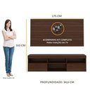 Ver imagem 7 de Rack com Painel e Suporte TV 65" Flórida Multimóveis V3112