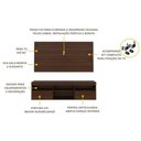 Ver imagem 4 de Rack com Painel e Suporte TV 65" Flórida Multimóveis V3112