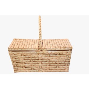 Cesta de Piquenique Media 37x19,5,x16,5:banana