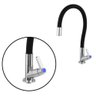 Torneira Cozinha Silicone Flexivel 360 Metal Cromado Bancada Mesa Pia Gourmet Articulado Resistente - 6