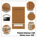 Ver imagem 2 de Painel Ripado para Tv até 55 Polegadas Intense com Nicho 135cm