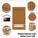 Ver imagem 2 de Painel Ripado para Tv até 55 Polegadas Intense com Nicho 135cm