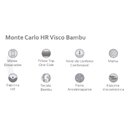 Ver imagem 2 de Cama Box Baú Queen: Colchão Molas Herval MasterPocket Ensacadas Monte Carlo HR Visco + Base CRC Sued
