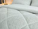 Ver imagem 3 de Coberdrom de Plush Antialérgico 100% Poliéster Queen 240x260cm - Verde Alecrim
