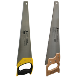 Kit 1 Serrote Profissional Aço Manganês Cabo Plástico 20"+1 Serrote de Aço Profissional Cabo Madeira - 1