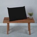 Ver imagem 2 de Fronha Travesseiro 2 Peças Micro Percal 400 Fios Preto