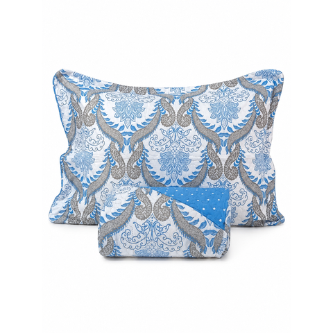 Kit Colcha Bouti Shabby Chic Casal 220x240cm 100% Poliéster - Rozac - Floral 2