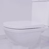 Assento Sanitário Termofixo Soft Close Vogue Plus Branco para Vaso Deca - 4