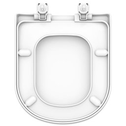 Assento Sanitário Termofixo Soft Close Vogue Plus Branco para Vaso Deca - 3