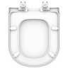 Assento Sanitário Termofixo Soft Close Vogue Plus Branco para Vaso Deca - 3