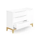 Ver mais imagens de Cômoda Infantil Retrô 3 Gavetas 1 Porta Amor Perfeito 