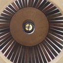 Ver imagem 5 de Luminária de Teto Pendente em Madeira Redonda Pequeno 1,5m