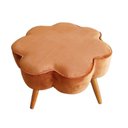 Ver imagem 4 de Puff Decorativo Aurora Pés Palito em Veludo Conforto, Estilo e Elegância para Sua Sala ou Quarto