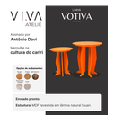 Ver imagem 4 de Mesa Lateral Tauari Viva Votiva Assinada por Antônio Davi 550x550x600