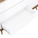Ver mais imagens de Cômoda Infantil Retrô 3 Gavetas 1 Porta Canção de Ninar 