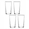 Kit 4 Copos Vidro 260ml Água Suco Refrigerante Class Home - 1