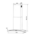 Ver imagem 5 de Coifa de Parede Franke Classic 90cm em Aço Inoxidável Preto 220V 18803