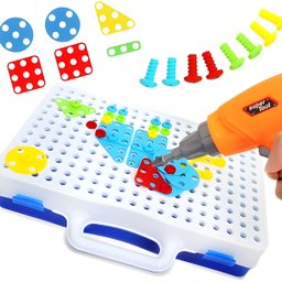 Kit Ferramenta Infantil com Parafusadeira - 106 Peças - 7