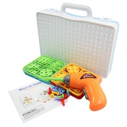 Kit Ferramenta Infantil com Parafusadeira - 106 Peças - 2