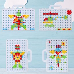 Kit Ferramenta Infantil com Parafusadeira - 106 Peças - 5