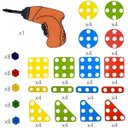 Ver imagem 6 de Kit Ferramenta Infantil com Parafusadeira - 106 Peças