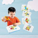 Ver mais imagens de Kit Ferramenta Infantil com Parafusadeira - 106 Peças