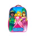 Ver imagem 1 de Kit Mochila Escolar com Acessórios Infantil Princesas Pink