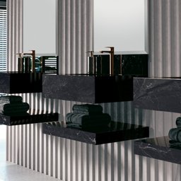 Prateleira em Porcelanato Técnico Polido para Banheiro 80cm Max  - 1