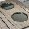 Esteira para Sofá Braço Porta Copo Plástico S01 Flexível Tabaco - Inoviza - 3