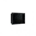 Ver imagem 2 de Nicho de Embutir para Banheiro 56,5cm Porcelanato Técnico Polido Preto/Black