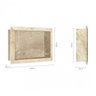 Nicho de Embutir para Banheiro 56,5cm Porcelanato Técnico Polido  - 3