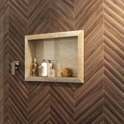 Nicho de Embutir para Banheiro 56,5cm Porcelanato Técnico Polido  - 1