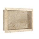 Ver imagem 2 de Nicho de Embutir para Banheiro 56,5cm Porcelanato Técnico Polido Bege/Travertino