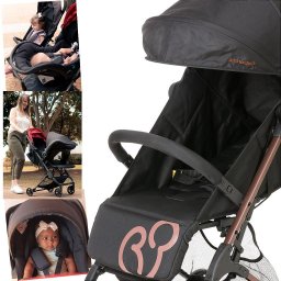 Carrinho de Gemeos Galzerano Duolee com 2 Bebe Conforto Cobre - 2