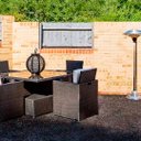 Ver imagem 2 de Grama Sintetica Softgrass Colors - Preto 12mm - 2x2m - 4m2 - Decortech