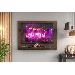 Painel Para TV 42 Polegadas Florence Jacaranda - 1