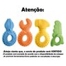 Brinquedo Mordedor Baby Tools 1 Unidade Ferramenta Sortida Cores Sortidas +4 Meses Cometa Brinquedos - 2