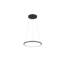 Ver imagem 1 de Lustre Pendente Anel de Led Hoop 1 Argola Aro em Alumínio 17w