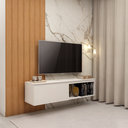 Ver imagem 4 de Rack Suspenso Berlin 130cm Branco TV até 55" Byhouse