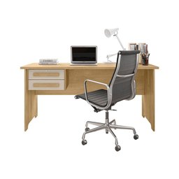 Mesa de Escritório Cannes 1,60 Metros Cinamomo Off White - 3