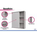 Ver imagem 3 de Bancada Banheiro c/Espelho Noruega/Treviso 80cm Platina MGM
